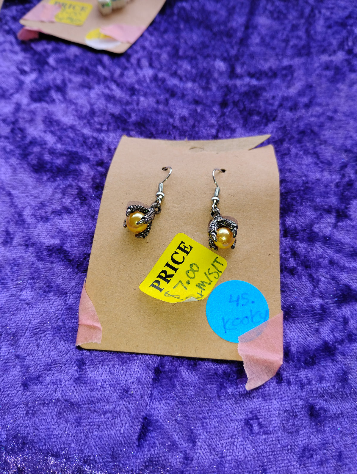 Dragon Feet Earrings
