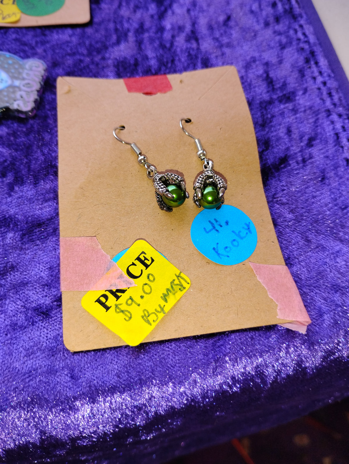 Dragon Feet Earrings